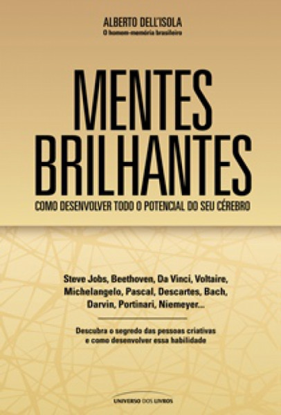 Capa de Mentes brilhantes - Alberto Dell’Isola