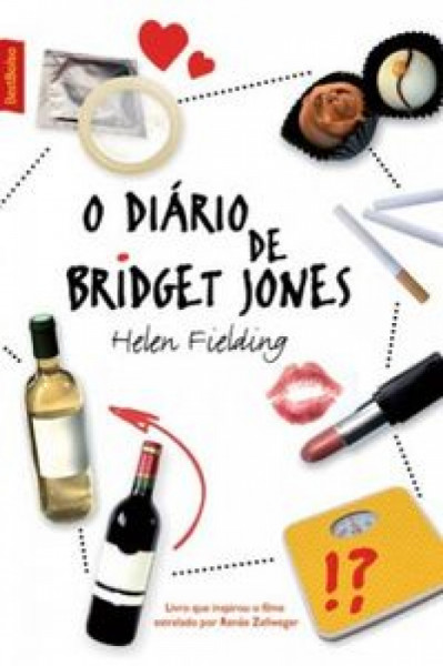 Capa de O diário de Bridget Jones - Helen Fielding