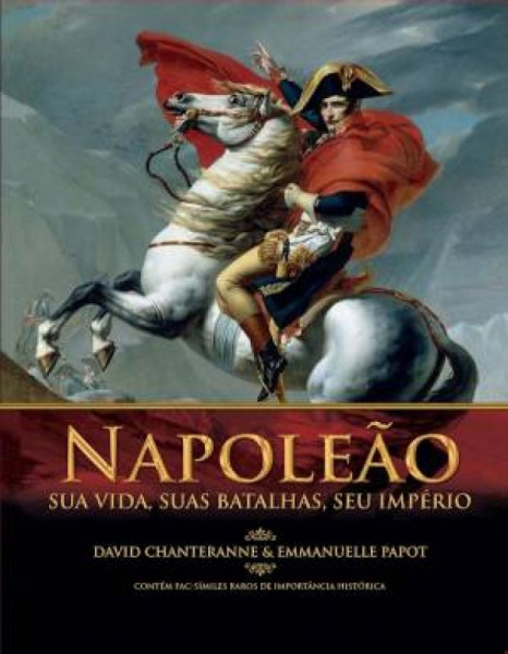 Capa de Napoleão - David Chanteranne; Emmanuelle Papot