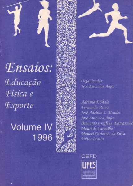 Capa de Ensaios: educação física e esporte - José Luiz dos Anjos org.