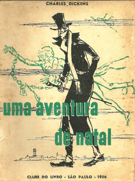 Capa de Uma aventura de natal - Charles Dickens