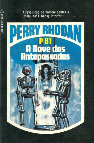 Capa de Perry Rhodan - P81 - Clark Darlton