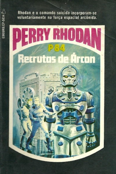 Capa de Perry Rhodan - P84 - Clark Darlton