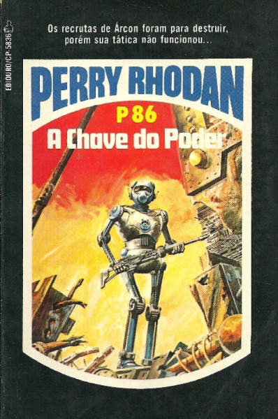 Capa de Perry Rhodan - P86 - K. H. Scheer