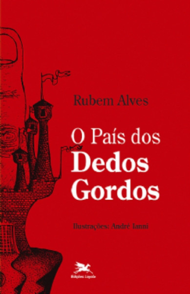 Capa de O país dos dedos gordos - Rubem Alves