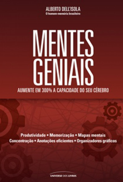 Capa de Mentes Geniais - Alberto Dell’Isola