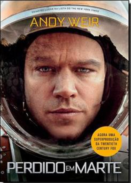 Capa de Perdido em Marte - Andy Weir