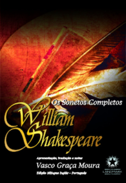 Capa de Os sonetos completos de William Shakespeare - Vasco Graça Moura