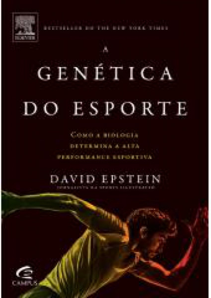 Capa de A genética do esporte - David Epstein