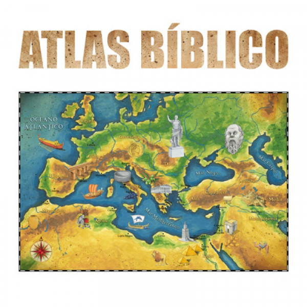 Capa de Atlas Bíblico Ilustrado - André Daniel Reinke