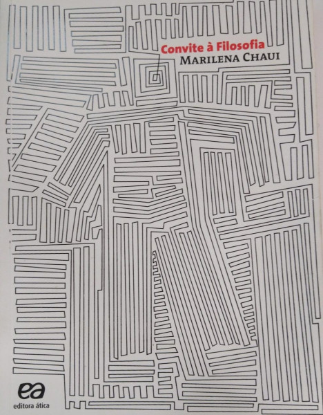 Capa de Convite à filosofia - Marilena Chaui