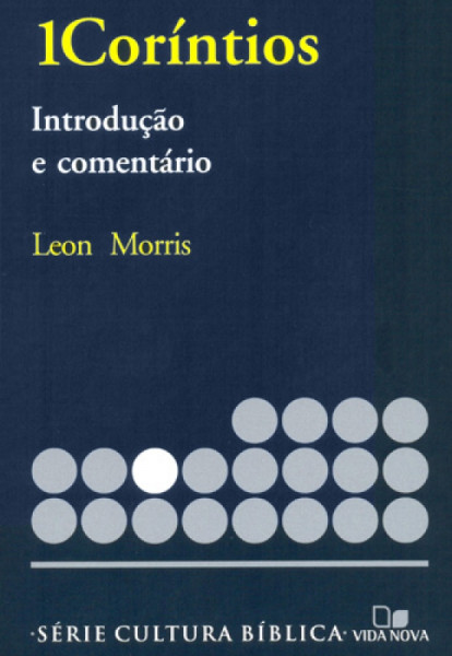 Capa de 1 Coríntios - Leon Morris