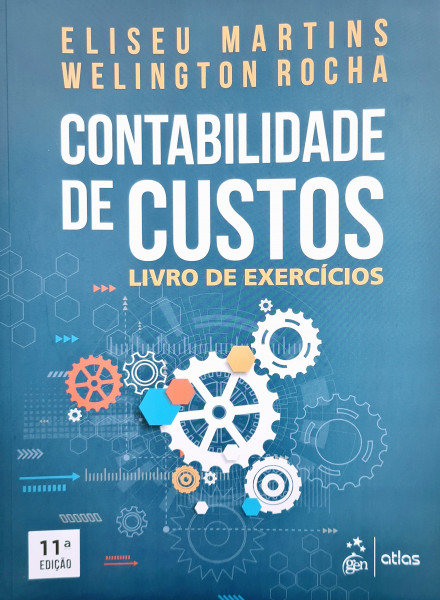 Capa de Contabilidade de custos - Eliseu Martins; Wellington Rocha