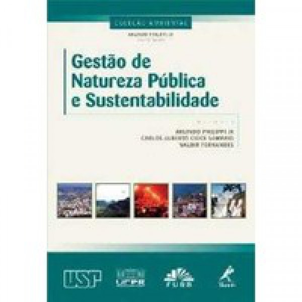 Capa de Gestão de Natureza Pública e Sustentabilidade - PHILLIPI JR., Arlindo