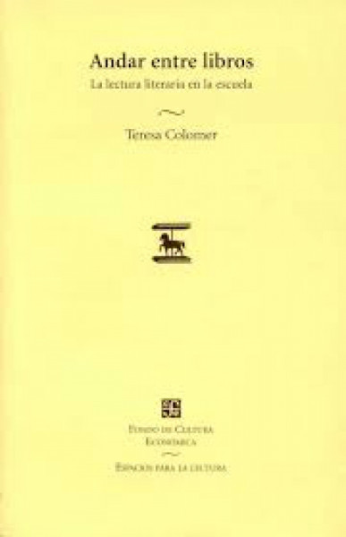 Capa de Andar entre livros - Teresa Colomer