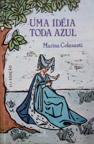 Capa de Uma ideia toda azul - Marina Colasanti