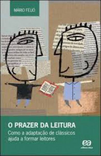 Capa de O prazer da leitura - Mário Feijó