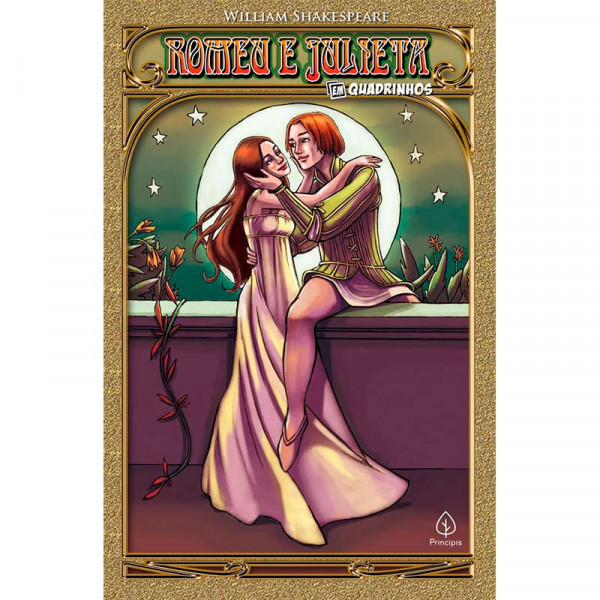 Capa de Romeu e Julieta em quadrinhos - William Shakespeare
