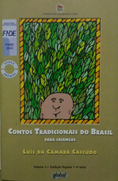 Capa de Contos tradicionais do Brasil - Luís da Câmara Cascudo