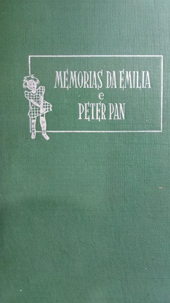 Capa de Memórias da Emília e Peter Pan - Monteiro Lobato