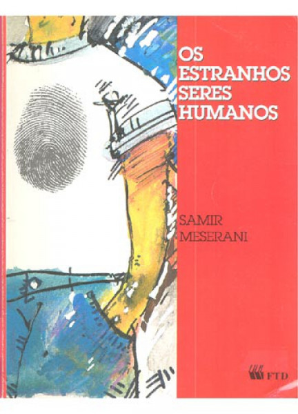 Capa de Os estranhos seres humanos - Samir Meserani