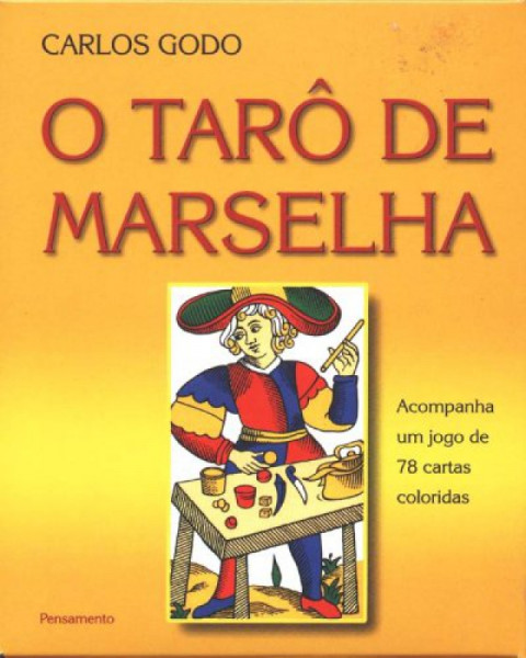 Capa de O tarô de Marselha - Carlos Godo