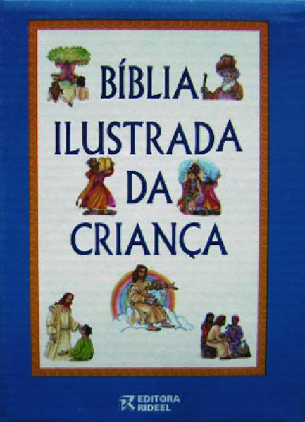 Capa de Bíblia ilustrada da criança - 