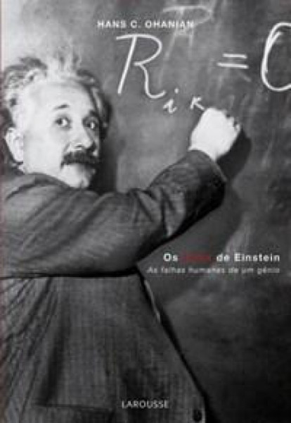Capa de Os erros de Einstein - Hans C. Ohanian