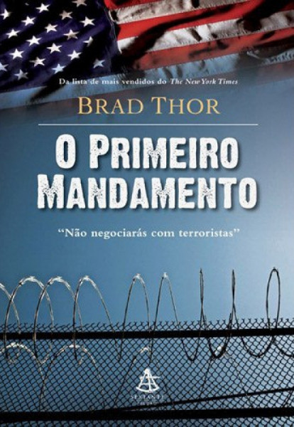 Capa de O primeiro mandamento - Brad Thior