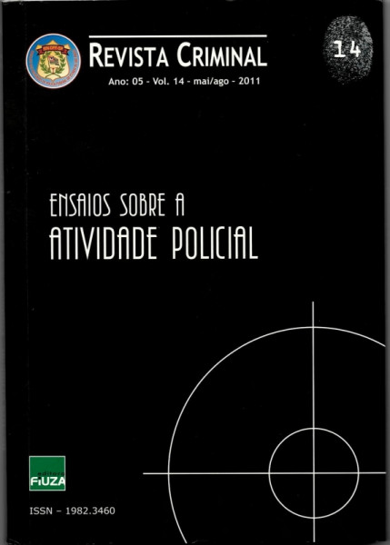 Capa de Revista criminal volume 14 - Diversos