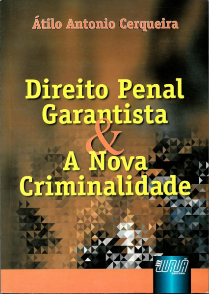 Capa de Direito Penal Garantista - Átilo Antonio Cerqueira
