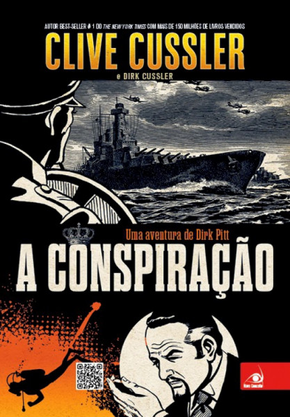 Capa de A conspiração - Clive Cussler e Dirk Cussler