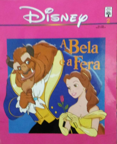 Capa de A Bela e a Fera - Disney