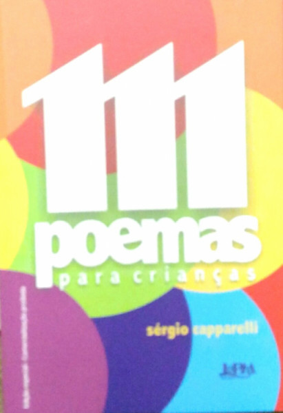 Capa de 111 poemas para crianças - Sérgio Capparelli