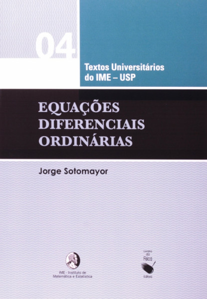 Capa de Equações diferencias ordinárias - Jorge Sotomayor