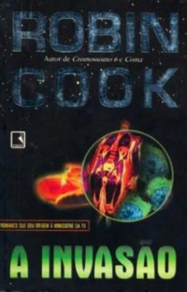 Capa de A invasão - Robin Cook