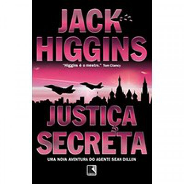 Capa de Justiça secreta - Jack Higgins