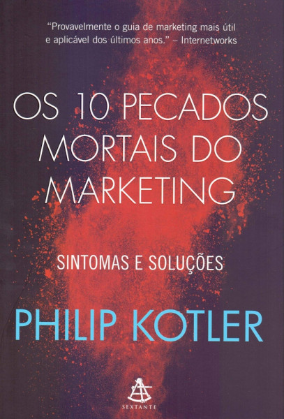 Capa de Os 10 pecados mortais do marketing - Philip Kotler
