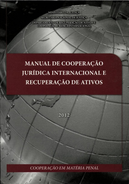 Capa de Manual de Cooperação Jurídica Internacional e Recuperação de Ativos - Diversos