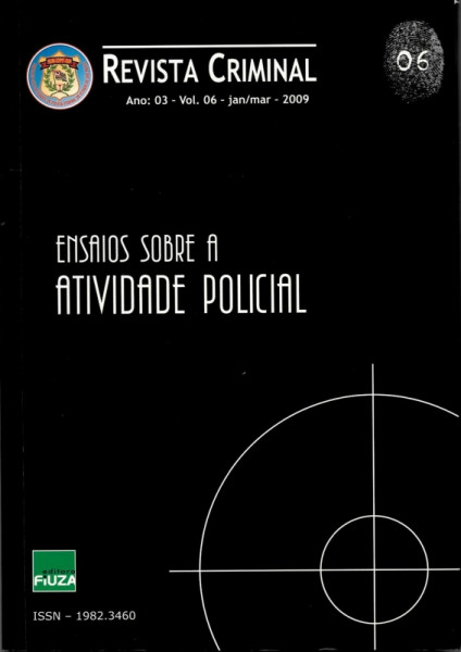 Capa de Revista criminal volume 6 - Diversos