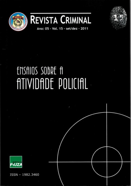 Capa de Revista criminal volume 15 - Diversos