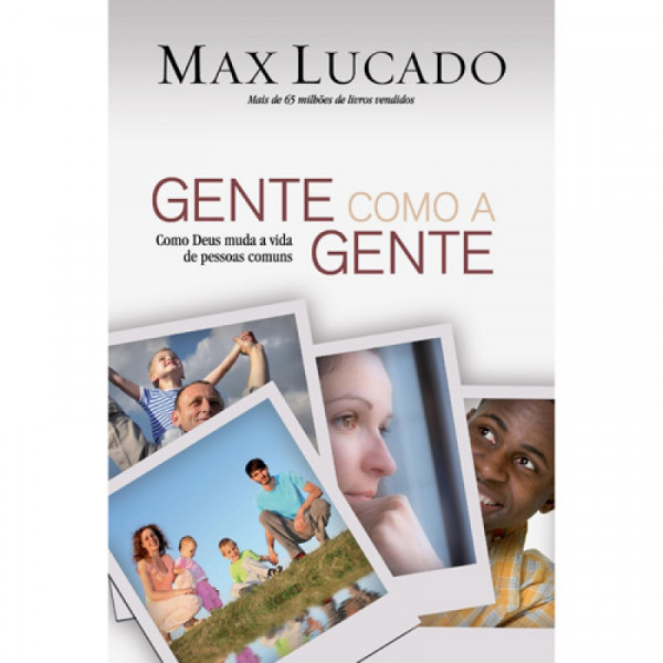 Capa de Gente como a gente - Max Lucado