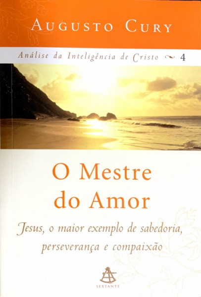 Capa de O mestre do amor - Augusto Cury