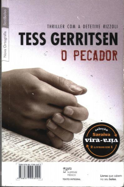 Capa de O pecador - Tess Gerritsen