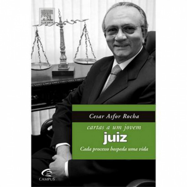 Capa de Cartas a um jovem juiz - Cesar Asfor Rocha