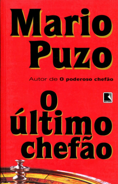 Capa de O último chefão - Mario Puzo
