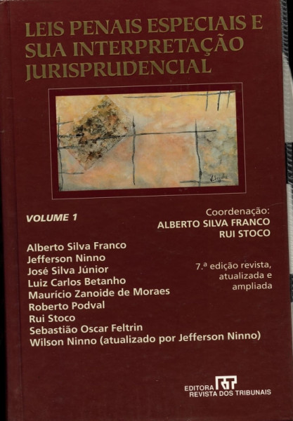 Capa de Leis penais especiais e sua interpretação jurisprudencial volume 1 - Alberto Silva Franco (coord.); Rui Stoco (coord.)