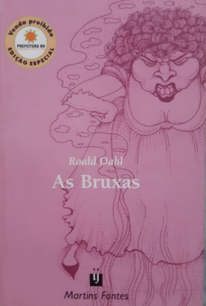 Capa de As bruxas - Roald Dahl