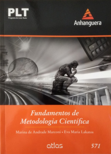 Capa de Fundamentos de metodologia científica - Marina de Andrade Marconi; Eva Maria Lakatos