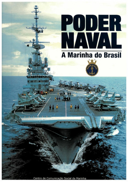 Capa de Poder Naval - A Marinha do Brasil - Luciano Roberto Melo Ribeiro